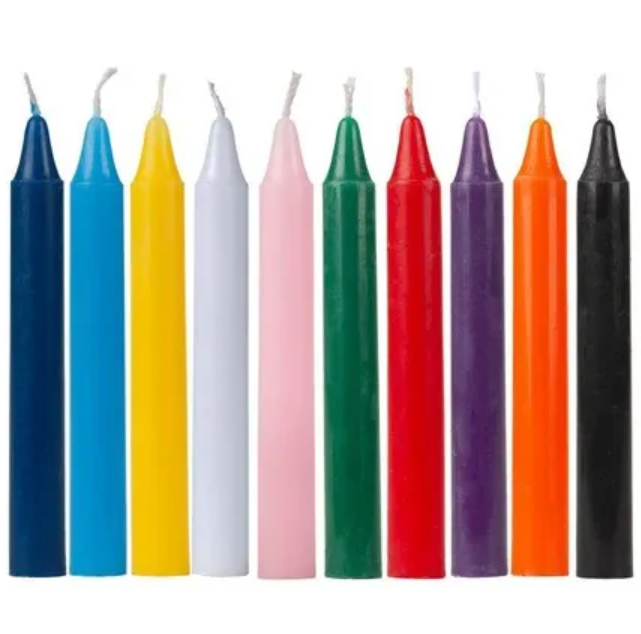 Charged Taper Candles: Energy-Infused for Spellcraft, Meditation, Offerings & Manifestation