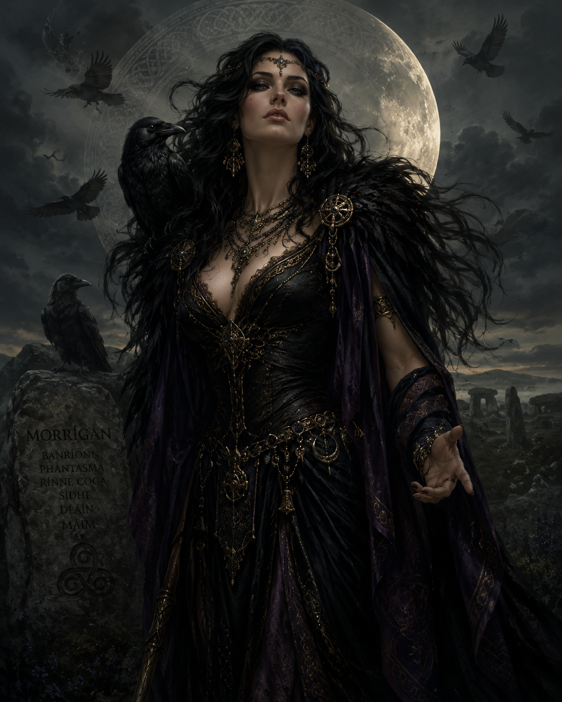 Goddess Morrigan Divine Portal: Goddess of Protection, Strategic Courage and Unyielding Transformation