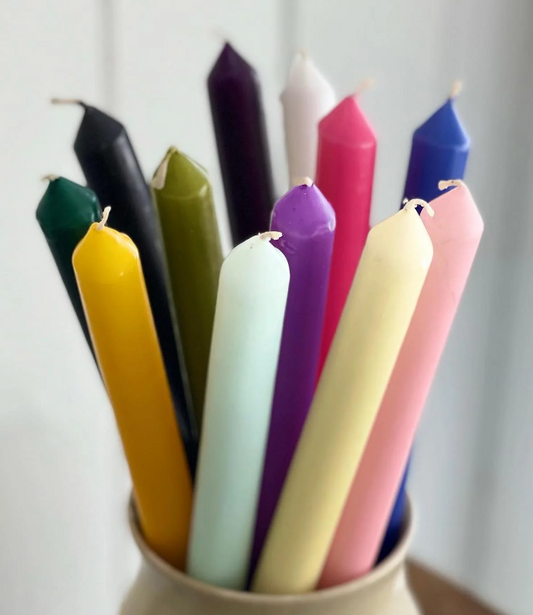 Charged Taper Candles: Energy-Infused for Spellcraft, Meditation, Offerings & Manifestation