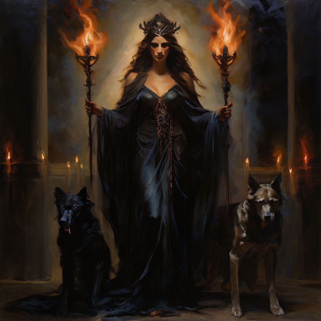 Goddess Hecate Divine Portal: Guardian of Magick, Crossroads, and Transformation