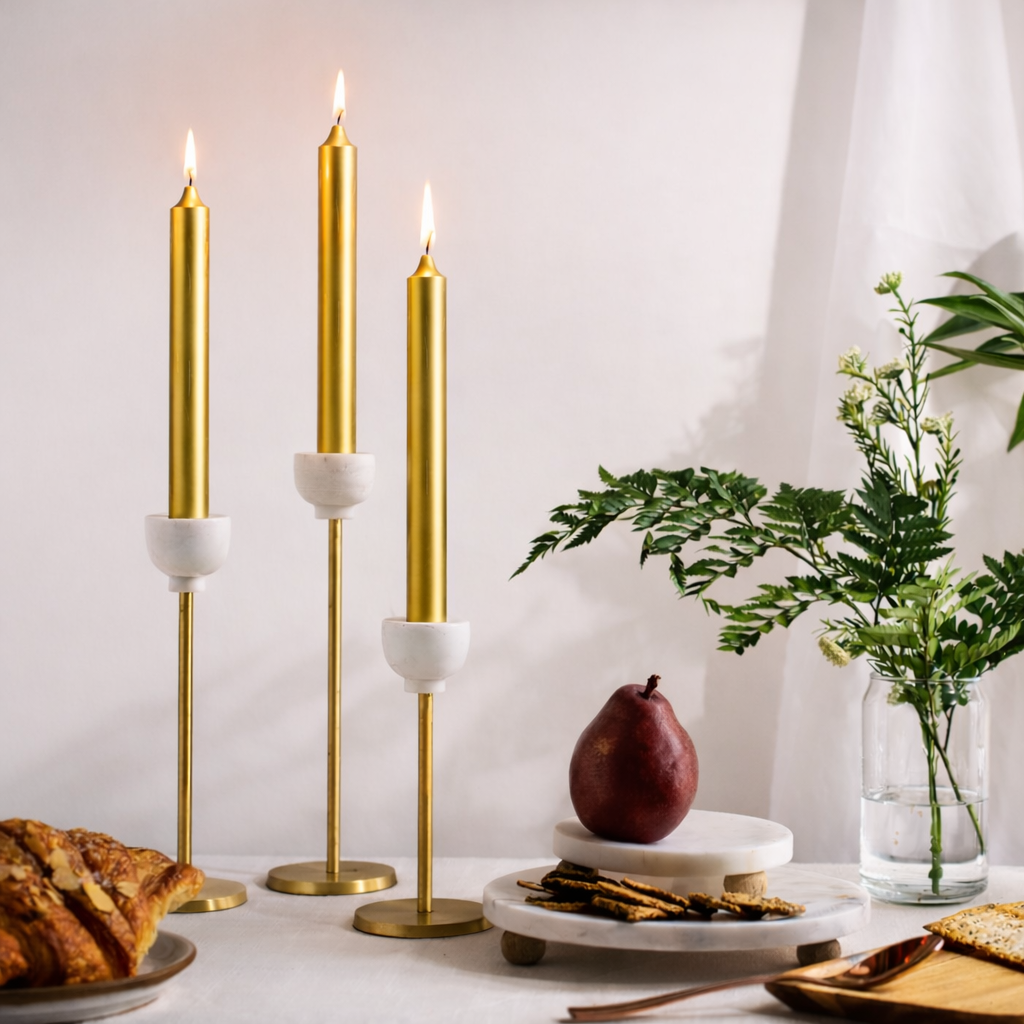 Charged Taper Candles