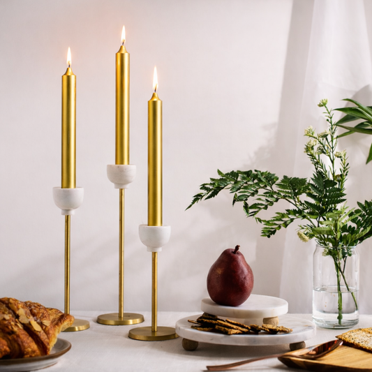 Charged Taper Candles